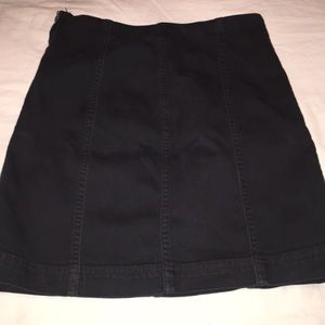 Black skirt